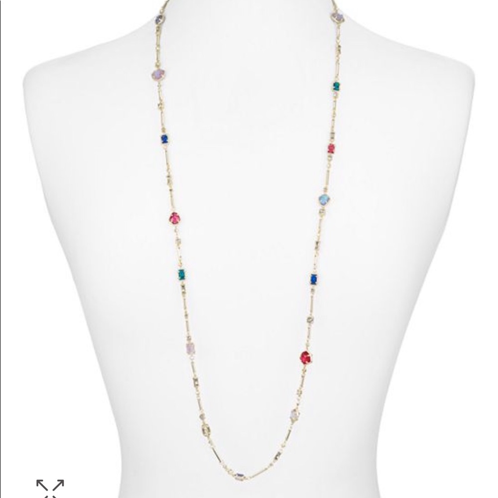 Kendra Scott Yazmin Multicolor Station Necklace